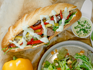 Drivu Aioli Beef Steak Sandwich