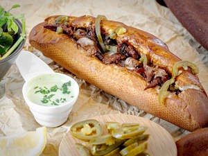 Drivu Beef Brisket Sandwich