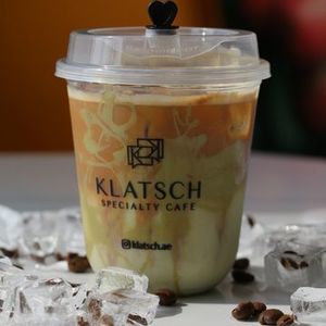 Drivu Iced Pistachio Latte