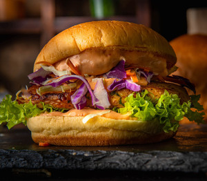 Drivu The Asian Chicken Burger