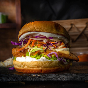 Drivu Wasabi Chicken Burger