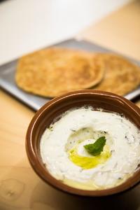 Drivu Labna with Garlic