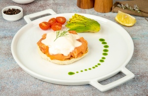 Drivu Egg benedict