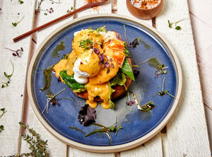 Drivu Lobster Benedict