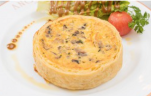 Drivu Mushroom Quiche