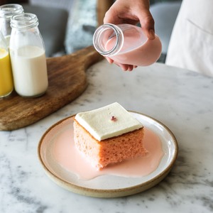 Drivu Rose Milk Cake (slice)