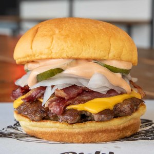 Drivu Bacon Cheese Burger