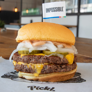 Drivu DBL Impossible Cheese Burger (V)