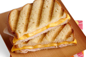 Drivu Turkey cheese pannini