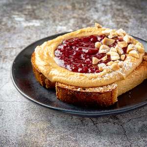 Drivu Peanut Butter Jelly Brioche Toast