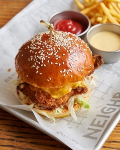 Drivu Neighbors Chicken Burger