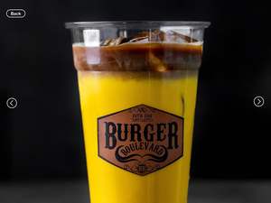 Drivu Saffron Iced Coffee