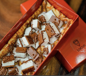 Drivu Crepe Kinder with Ice cream sandwich