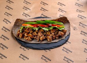 Drivu BBQ Chicken in High Protein Low Carb Wrap