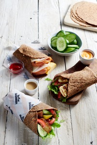 Drivu Chicken Tikka in High Protein Low Carb Wrap