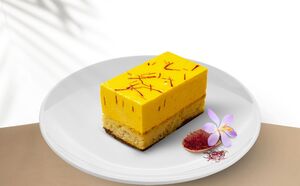 Drivu Saffron Cake 