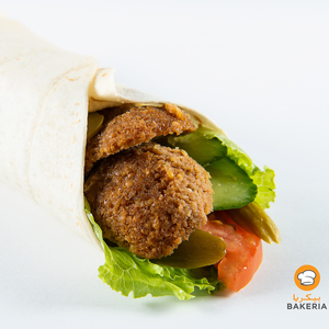 Drivu Falafel in Tortilla Wrap