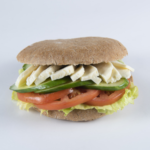 Drivu Halloumi in Lunch Bap