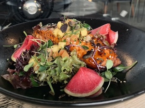 Drivu Salmon Teriyaki