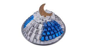 Drivu Lunar Silver Tray Large