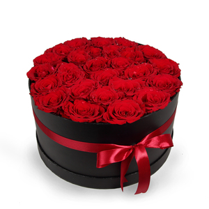 Drivu 30 Red Roses in Luxury Black Box (BO5)