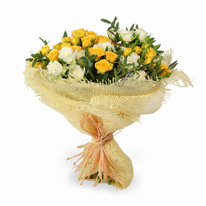 Drivu Luxury Yellow Rose Bouquet (HB6)