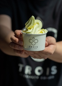 Drivu Pina Colada Gelato (in a cup)
