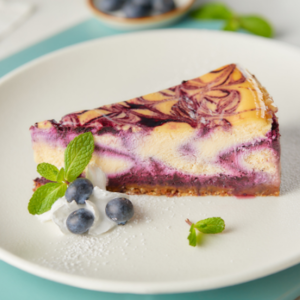 Drivu Blueberry Baked Cheesecake
