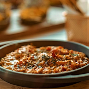 Drivu Menemen with Lavash