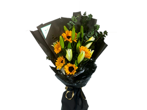 Drivu Sunflowers And Tluip - Luxury Bouquet B18