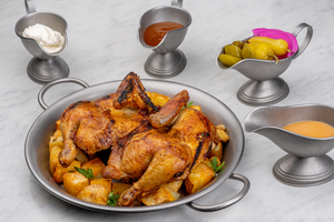 Drivu Half Rotisserie Chicken دجاج الماكينة