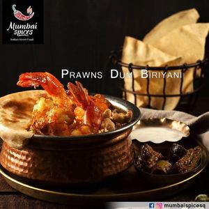 Drivu Prawns Dum Biryani