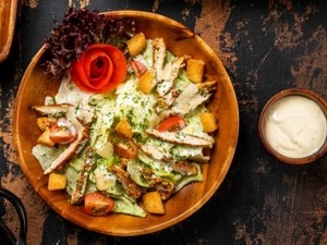 Drivu Chicken Tikka Caesar Salad