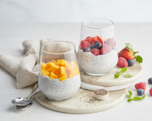 Drivu Chia Pudding with Mixed Berries