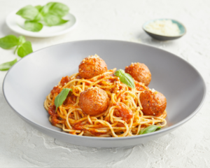 Drivu Plant-based Meatballs with Spaghetti and Marinara Sauce