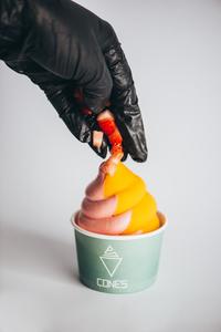 Drivu Strawberry & Vegan Mango Soft Serve