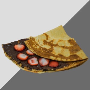 Drivu Nutella Strawberry Crepe