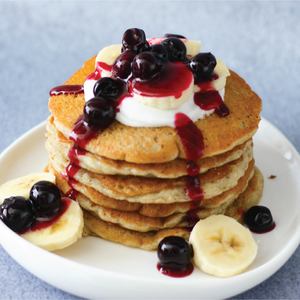 Drivu Classic Pancakes & Blueberry Compote (4 pancakes)