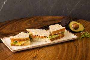 Drivu Salmon & Avocado Sandwich