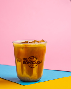 Drivu Iced Saffron Latte