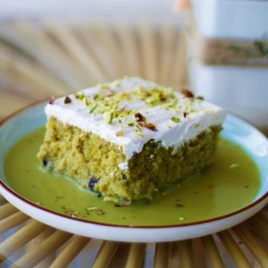 Drivu Pistachio Milk Cake