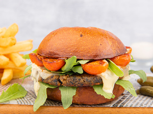Drivu Vegan Burger 