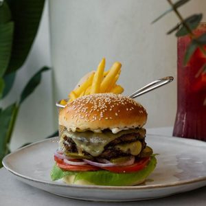 Drivu Wagyu burger
