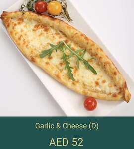 Drivu Flat Bread with Garlic & Cheese