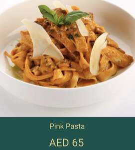 Drivu Fettuccine Pink Pasta with Chicken