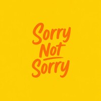 Sorry Not Sorry Cafe logo